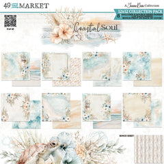 49 and Market - Coastal Soul - 12x12 Collection Paper Pack