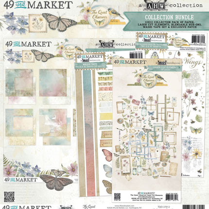 49 and Market - The Quiet Observer - Collection Bundle With Patch