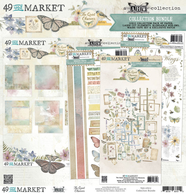 49 and Market - The Quiet Observer - Collection Bundle With Patch