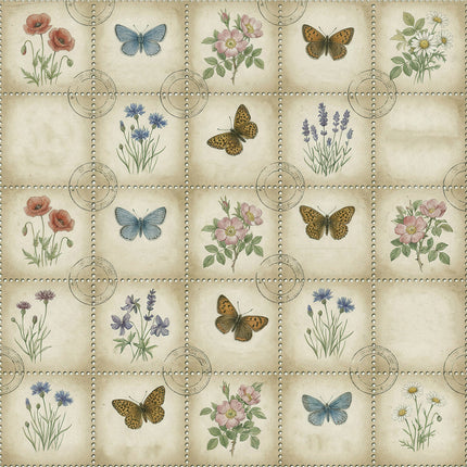 49 and Market - The Quiet Observer - Post Marked Petals