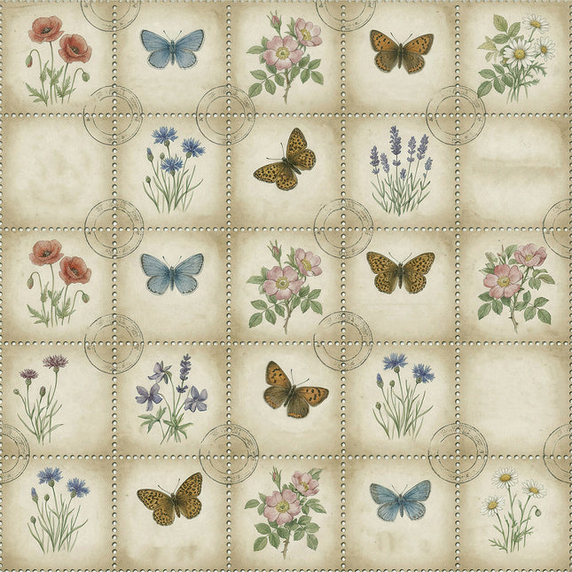 49 and Market - The Quiet Observer - Post Marked Petals