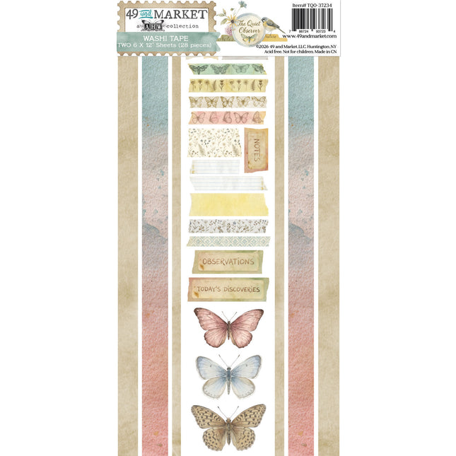 49 and Market - The Quiet Observer - Washi Tape