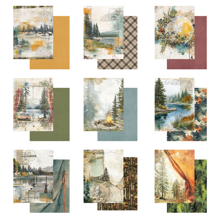 49 and Market - Campfire Memories - 6x8 Collection Paper Pack
