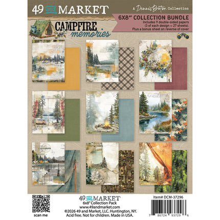 49 and Market - Campfire Memories - 6x8 Collection Paper Pack