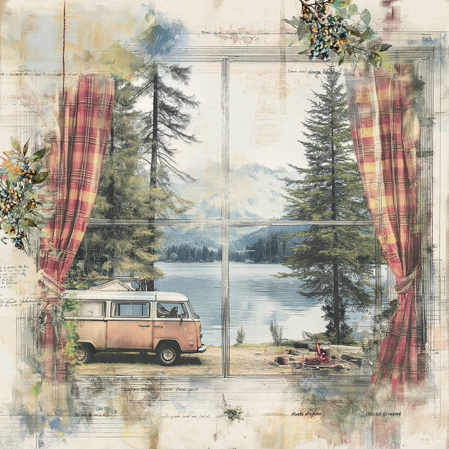 49 and Market - Campfire Memories - Camper Van