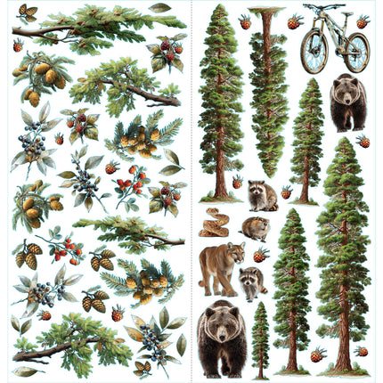 49 and Market - Camping Memories - Laser Cut Camping Elements