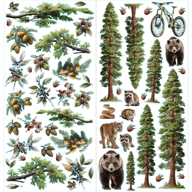 49 and Market - Camping Memories - Laser Cut Camping Elements