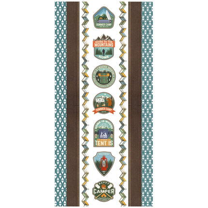 49 and Market - Campfire Memories - Washi Tape Stickers