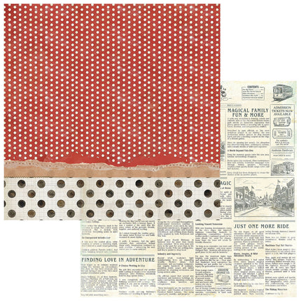 49 and Market - Mouse & Co - 12x12 Collection Paper Pack