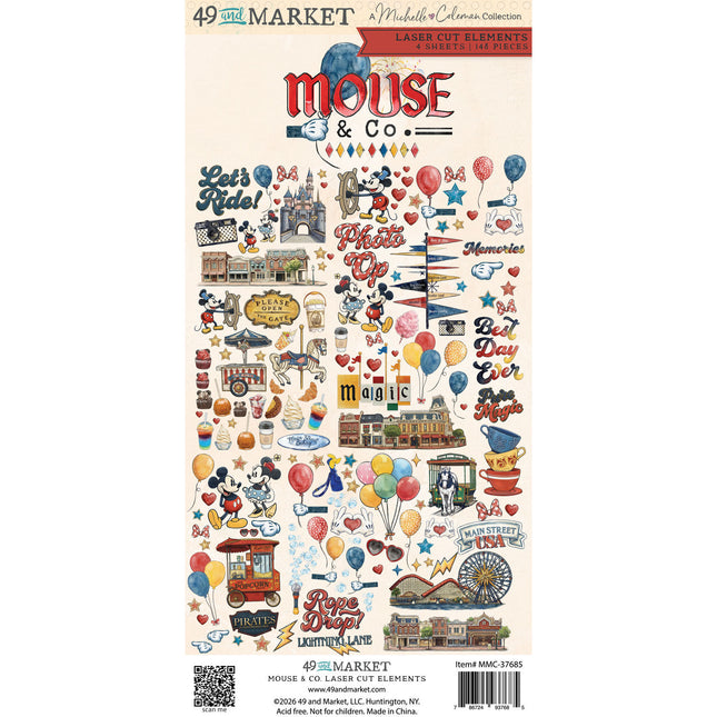49 and Market - Mouse & Co - Laser Cut Elements