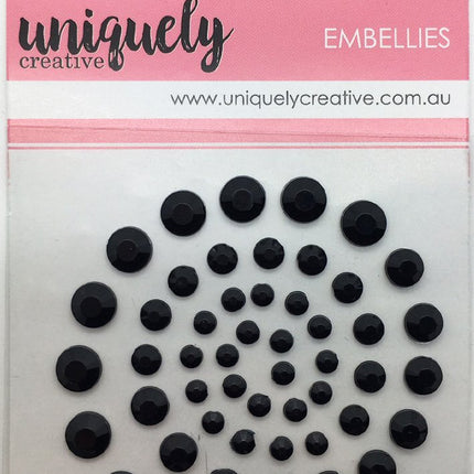 Uniquely Creative - Rhinestones - Black