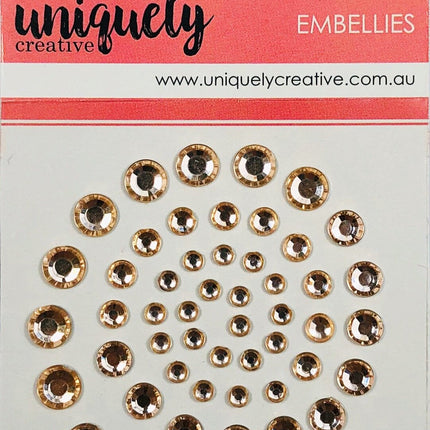 Uniquely Creative - Rhinestones - Champagne