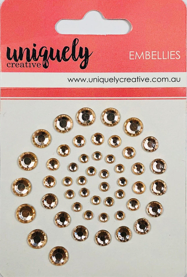 Uniquely Creative - Rhinestones - Champagne