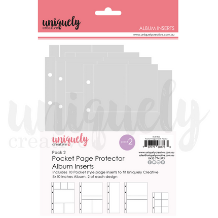 Uniquely Creative - Pocket Page Album Inserts - Pack 2