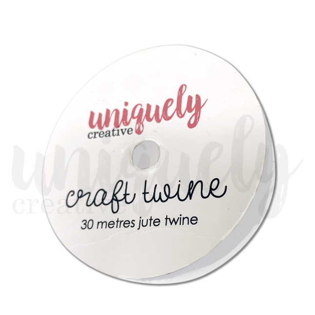 Uniquely Creative - Twine - White