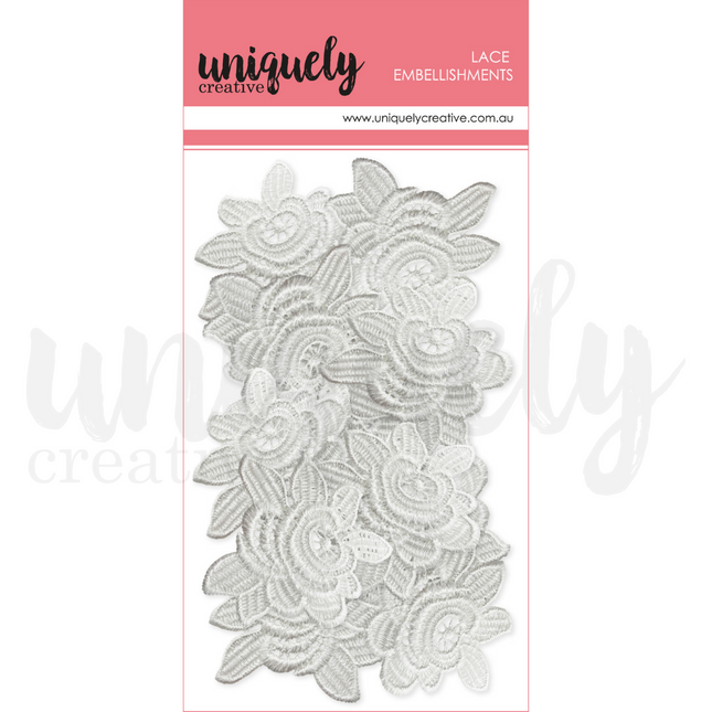 Uniquely Creative - Lace Roses