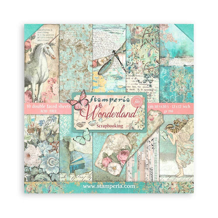 Stamperia - Wonderland - 12x12 Paper Pad