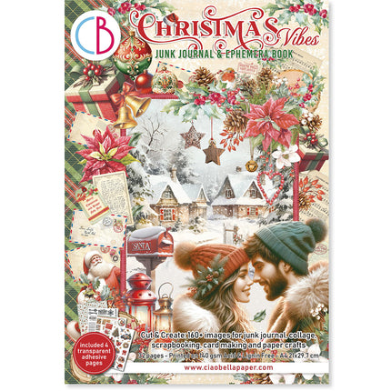Ciao Bella - Magic Christmas A4 Junk Journal & Ephemera Book 32/Pkg