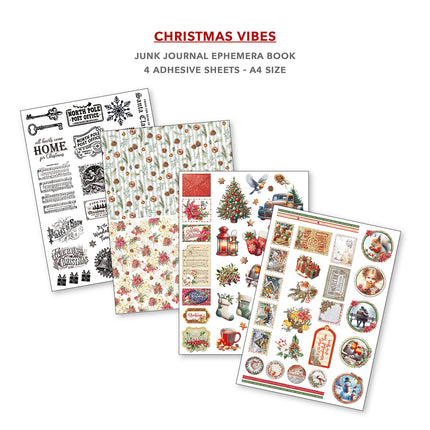 Ciao Bella - Magic Christmas A4 Junk Journal & Ephemera Book 32/Pkg