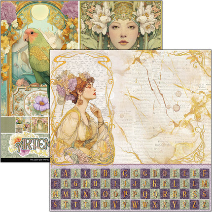 Ciao Bella - Artemis - 12x12 Paper Pad (8pk)
