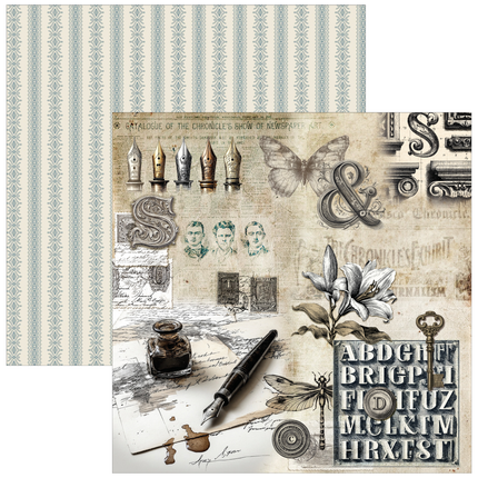 Ciao Bella - Typographic - 12x12 Paper Pad (12pk)