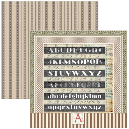 Ciao Bella - Typographic - 12x12 Paper Pad (12pk)