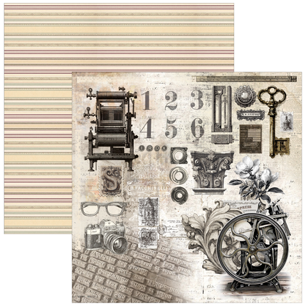 Ciao Bella - Typographic - 8x8 Paper Pad (12pk)