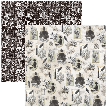 Ciao Bella - Typographic - 8x8 Paper Pad (12pk)
