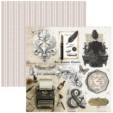 Ciao Bella - Typographic - 8x8 Paper Pad (12pk)