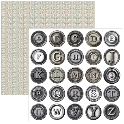 Ciao Bella - Typographic - 6x6 Fussy Cut Pad