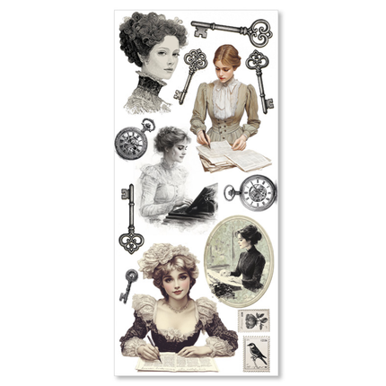 Ciao Bella - Typographic - Art Stickers 5/Pkg