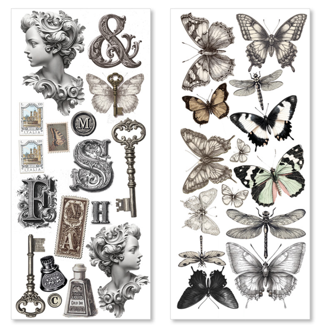 Ciao Bella - Typographic - Art Stickers 5/Pkg