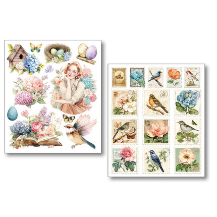 Ciao Bella - Daydreams - Art Sticker Set 10/Pkg