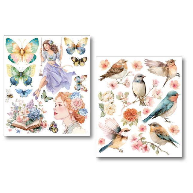 Ciao Bella - Daydreams - Art Sticker Set 10/Pkg