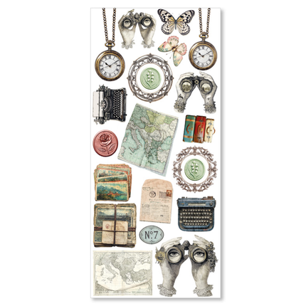 Ciao Bella - Eastern Journey - Art Stickers 5/Pkg