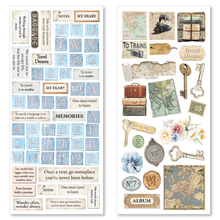 Ciao Bella - Eastern Journey - Art Stickers 5/Pkg