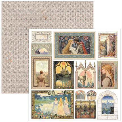 Ciao Bella - Courtly Love - 12x12 Pattern Pad (8pk)