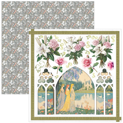 Ciao Bella - Courtly Love - 12x12 Pattern Pad (8pk)