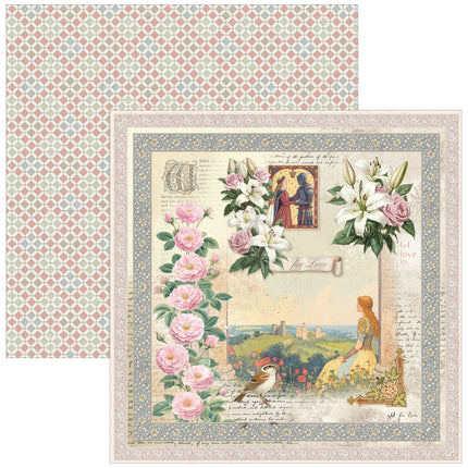 Ciao Bella - Courtly Love - 8x8 Paper Pad (12pk)