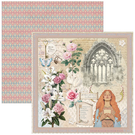 Ciao Bella - Courtly Love - 8x8 Paper Pad (12pk)