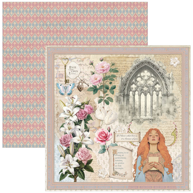 Ciao Bella - Courtly Love - 8x8 Paper Pad (12pk)