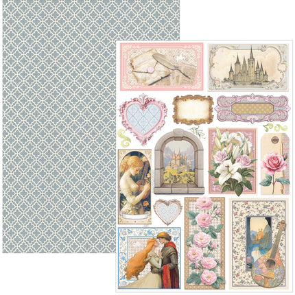 Ciao Bella - Courtly Love - A4 Paper Pad (9pk)