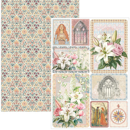 Ciao Bella - Courtly Love - A4 Paper Pad (9pk)