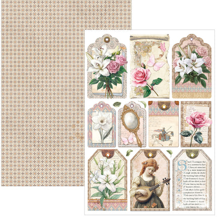 Ciao Bella - Courtly Love - A4 Paper Pad (9pk)