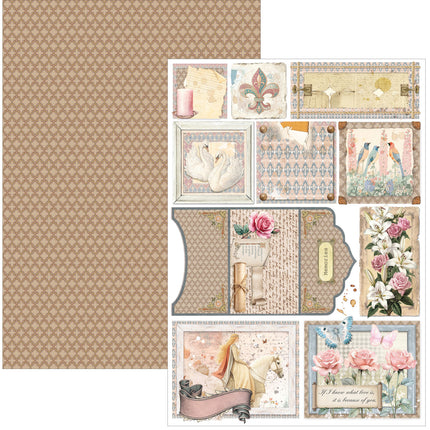 Ciao Bella - Courtly Love - A4 Paper Pad (9pk)