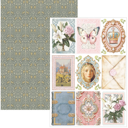 Ciao Bella - Courtly Love - A4 Paper Pad (9pk)