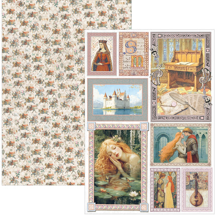 Ciao Bella - Courtly Love - A4 Paper Pad (9pk)