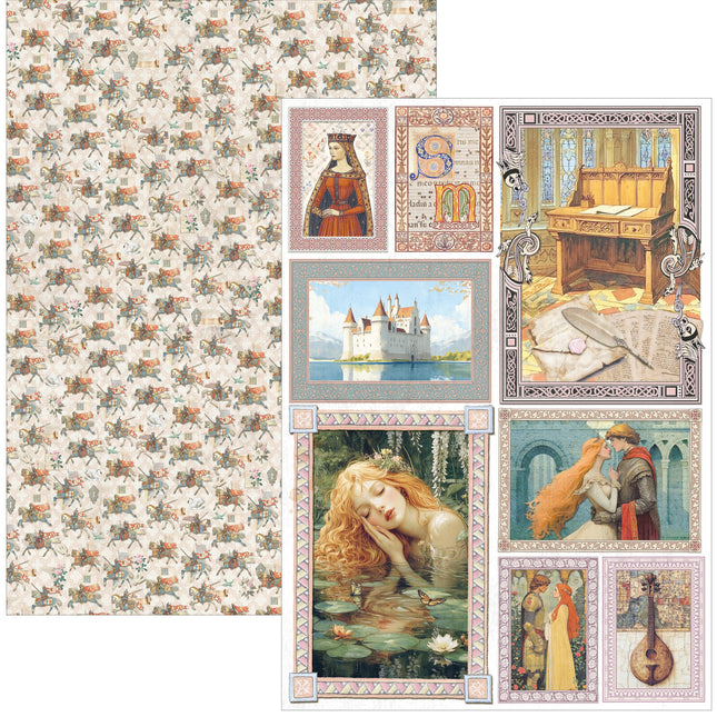 Ciao Bella - Courtly Love - A4 Paper Pad (9pk)