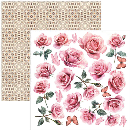 Ciao Bella - Courtly Love - 6x6 Fussy Cut Pad