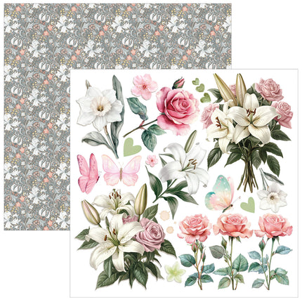 Ciao Bella - Courtly Love - 6x6 Fussy Cut Pad